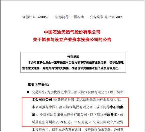投資100億成立新公司 中石油要進(jìn)軍哪些領(lǐng)域
